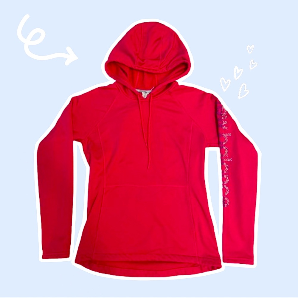 Cozy Hot Pink New Balance Pullover Hoodie - Size S